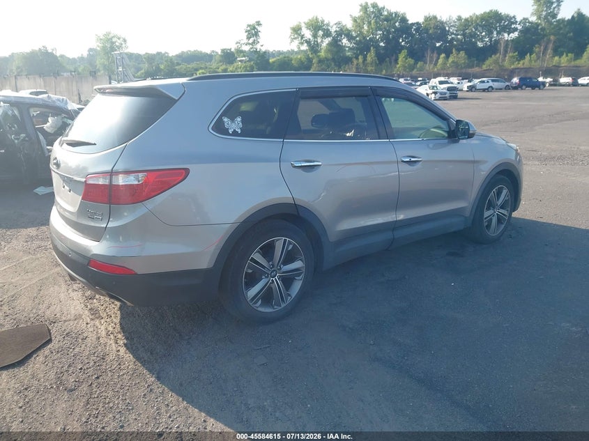 2016 Hyundai Santa fe VIN KM8SRDHF0GU164281 IAAI salvage auction — SIDE, Wait Title, sold $2,550 on 2026-07-31 (photo 4)