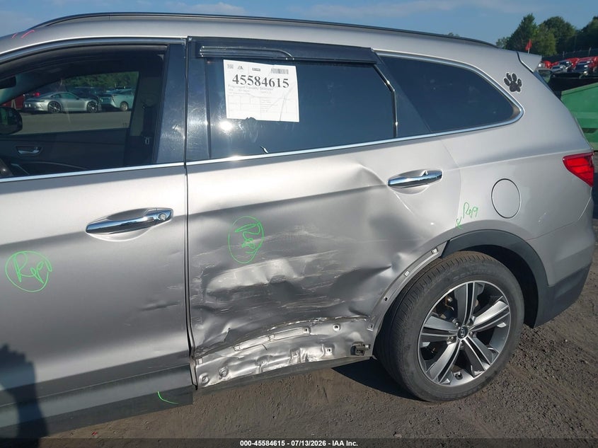 2016 Hyundai Santa fe VIN KM8SRDHF0GU164281 IAAI salvage auction — SIDE, Wait Title, sold $2,550 on 2026-07-31 (photo 6)