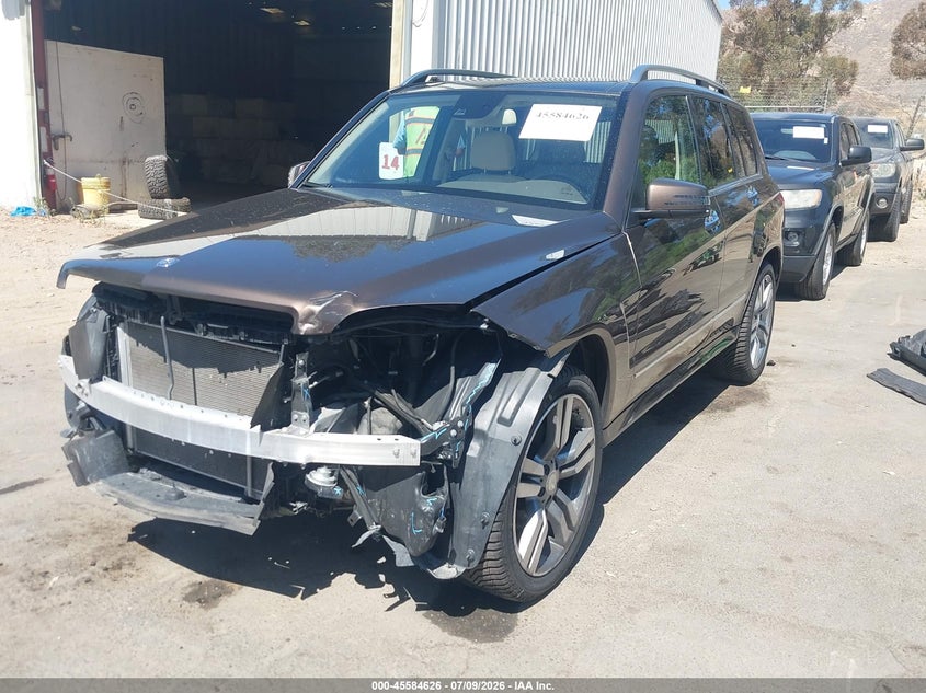 2014 Mercedes-benz Glk-klasse VIN WDCGG5HB0EG191828 IAAI salvage auction — FRONT END, Salvage (California), sold $4,550 on 2026-07-17 (photo 2)