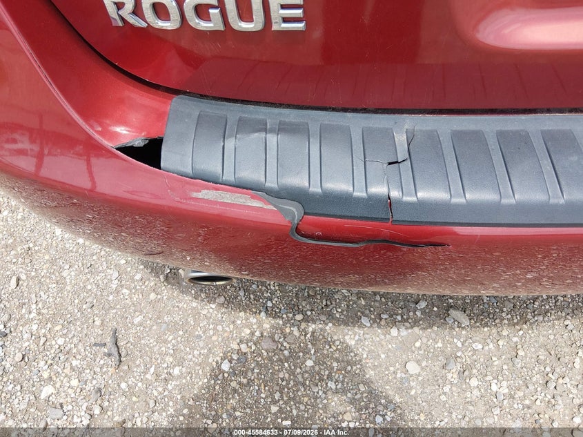 2013 Nissan Rogue VIN JN8AS5MV2DW613035 IAAI salvage auction — NORMAL WEAR, Salvage Title, sold $375 on 2026-07-29 (photo 6)