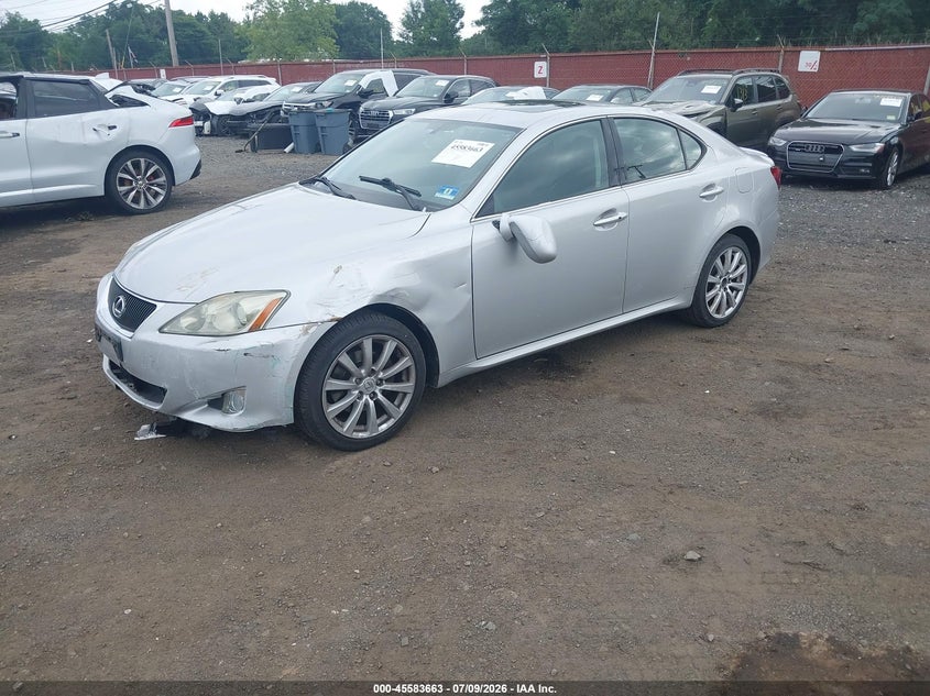 2008 Lexus Is 250 VIN JTHCK262585027137 IAAI salvage auction — FRONT END, Salvage (Idaho), sold $300 on 2026-07-29 (photo 2)
