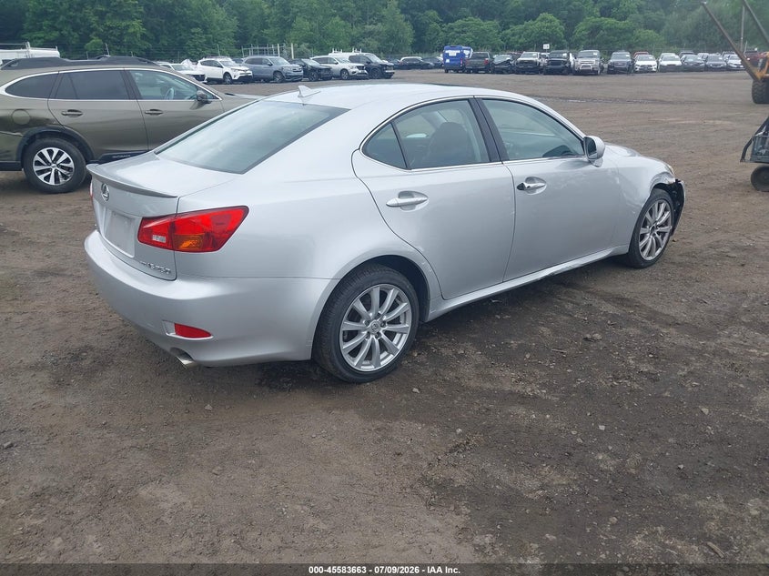 2008 Lexus Is 250 VIN JTHCK262585027137 IAAI salvage auction — FRONT END, Salvage (Idaho), sold $300 on 2026-07-29 (photo 4)