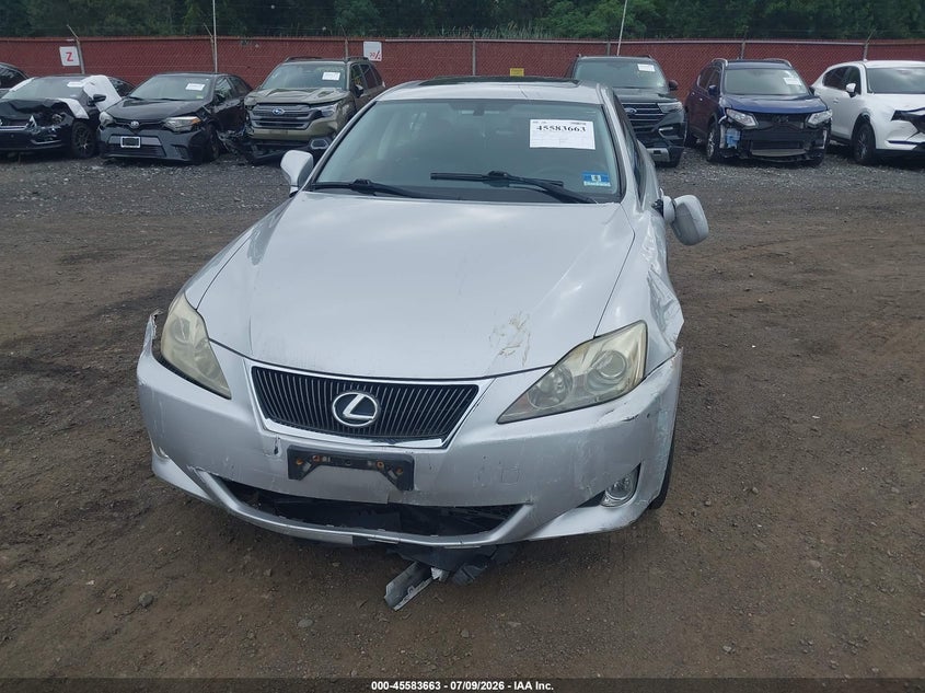 2008 Lexus Is 250 VIN JTHCK262585027137 IAAI salvage auction — FRONT END, Salvage (Idaho), sold $300 on 2026-07-29 (photo 6)
