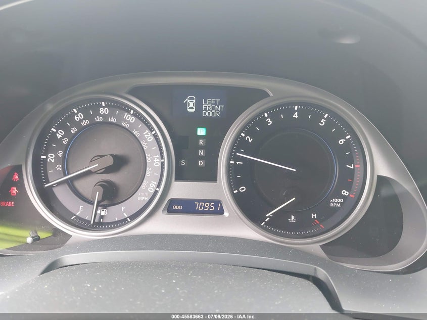 2008 Lexus Is 250 VIN JTHCK262585027137 IAAI salvage auction — FRONT END, Salvage (Idaho), sold $300 on 2026-07-29 (photo 7)