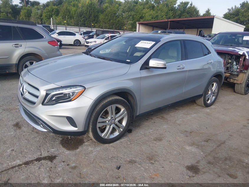 2017 Mercedes-benz Gle VIN WDCTG4GB8HJ341685 IAAI salvage auction — REAR END, Salvage Title, sold $4,175 on 2026-08-05 (photo 2)