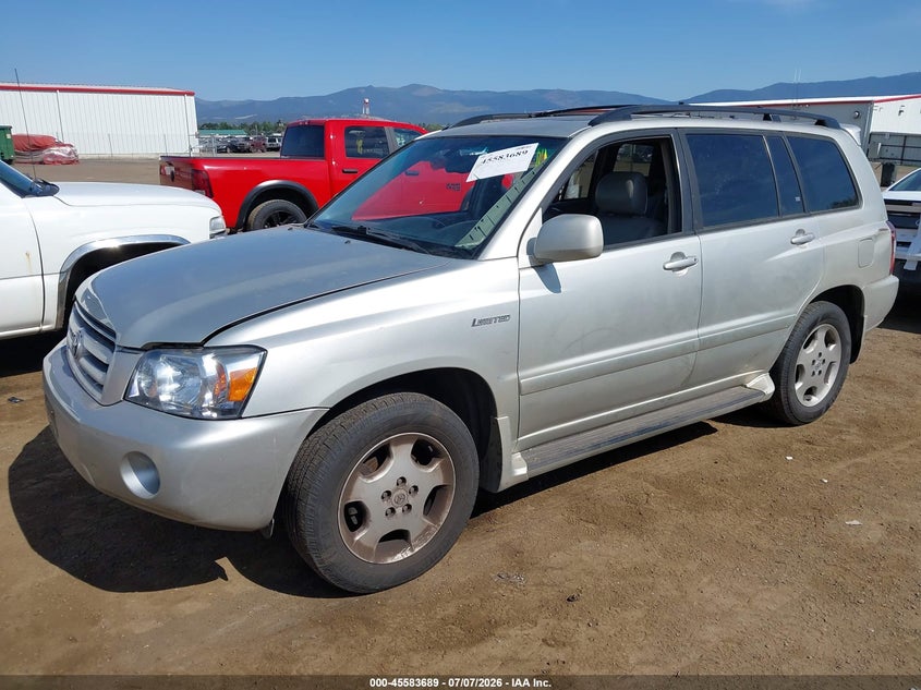 2004 Toyota Highlander VIN JTEEP21A740018209 IAAI salvage auction — NORMAL WEAR, Clear (Washington), sold $25 on 2026-07-28 (photo 2)