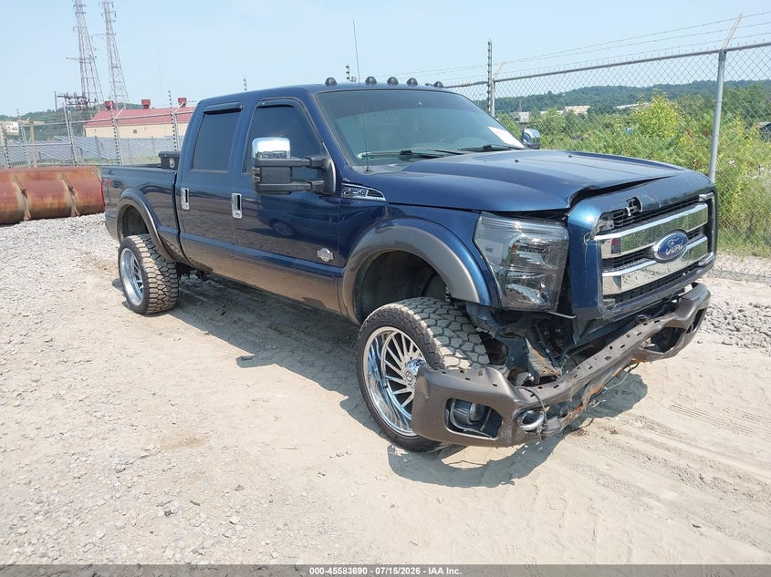 2016 Ford F250 VIN 1FT7W2BT5GEC40254 — IAAI salvage auction photo