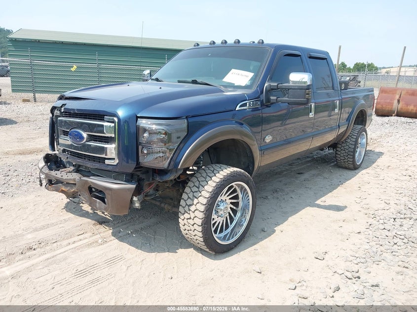 2016 Ford F250 VIN 1FT7W2BT5GEC40254 IAAI salvage auction — FRONT END, Salvage (Pennsylvania), sold $11,100 on 2026-07-28 (photo 2)