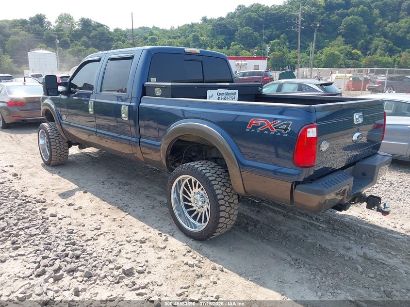 2016 Ford F250 VIN 1FT7W2BT5GEC40254 IAAI salvage auction — FRONT END, Salvage (Pennsylvania), sold $11,100 on 2026-07-28 (photo 3)