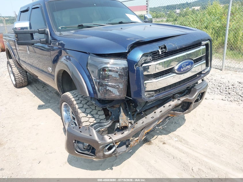 2016 Ford F250 VIN 1FT7W2BT5GEC40254 IAAI salvage auction — FRONT END, Salvage (Pennsylvania), sold $11,100 on 2026-07-28 (photo 6)