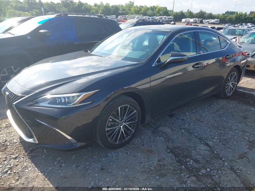 2025 Lexus ES VIN 58ADA1C13SU062422 IAAI salvage auction — RIGHT REAR, Salvage Title, sold $27,000 on 2026-08-27 (photo 2)