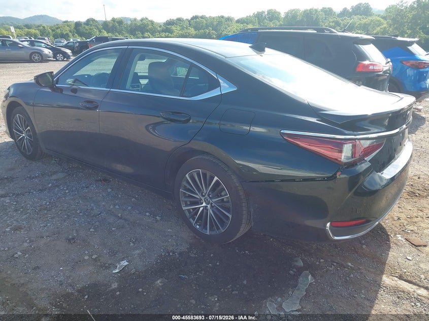 2025 Lexus ES VIN 58ADA1C13SU062422 IAAI salvage auction — RIGHT REAR, Salvage Title, sold $27,000 on 2026-08-27 (photo 3)