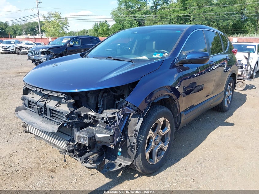2018 Honda Cr-v VIN 7FARW2H87JE015257 IAAI salvage auction — FRONT END, Salvage Title, sold $25 on 2026-07-29 (photo 6)