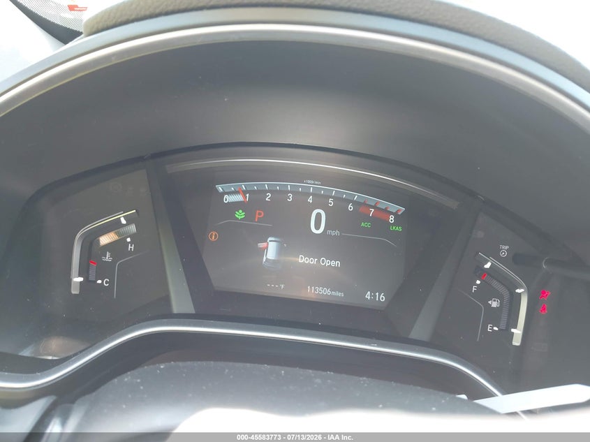2018 Honda Cr-v VIN 7FARW2H87JE015257 IAAI salvage auction — FRONT END, Salvage Title, sold $25 on 2026-07-29 (photo 7)