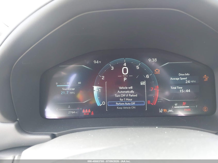 2026 Lexus Is VIN JTHBZ1B22T5096934 IAAI salvage auction — FRONT END, Rebuildable (Florida), sold $17,000 on 2026-08-23 (photo 7)