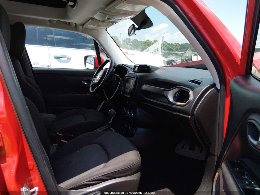 2017 Jeep Renegade VIN ZACCJBBB3HPF56359 IAAI salvage auction — FRONT END, Salvage Title, sold $400 on 2026-08-13 (photo 5)