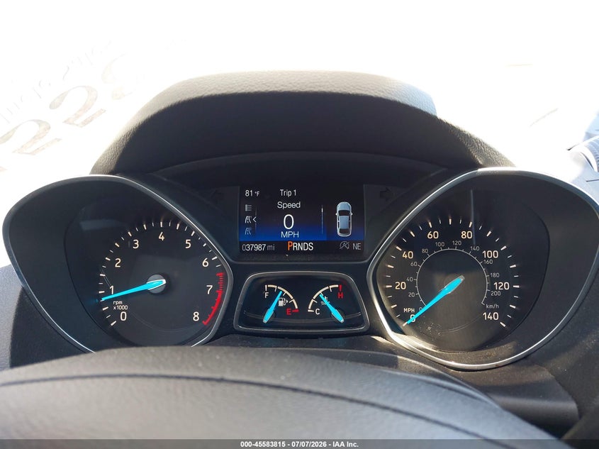 2019 Ford Escape VIN 1FMCU9GD4KUA65813 IAAI salvage auction — NORMAL WEAR, Sf97 (Oregon), sold $7,050 on 2026-07-29 (photo 7)