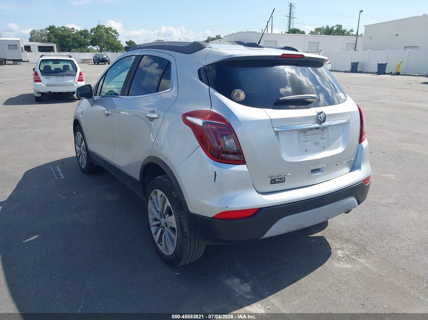 2017 Buick Encore VIN KL4CJASB0HB218285 IAAI salvage auction — RIGHT FRONT, Salvage Title, sold $400 on 2026-07-29 (photo 3)
