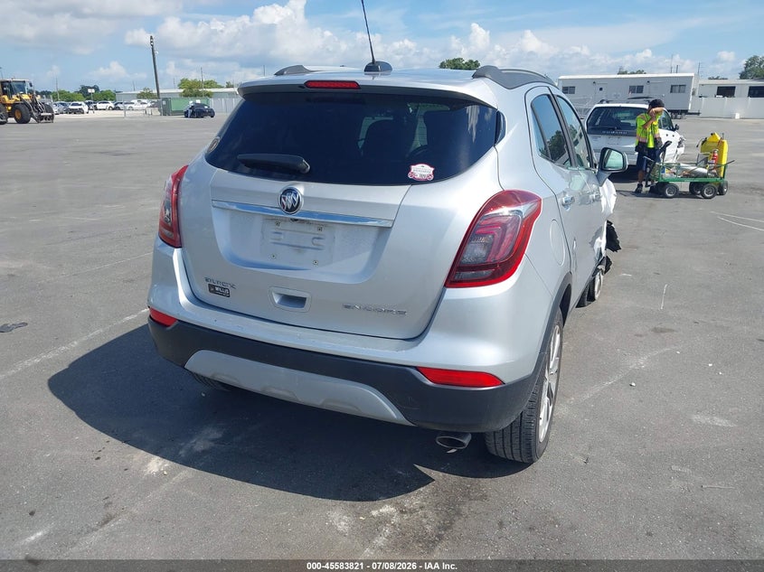 2017 Buick Encore VIN KL4CJASB0HB218285 IAAI salvage auction — RIGHT FRONT, Salvage Title, sold $400 on 2026-07-29 (photo 4)
