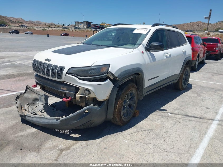 2022 Jeep Cherokee VIN 1C4PJMBX1ND521922 IAAI salvage auction — RIGHT FRONT, Wait Title, sold $4,900 on 2026-07-31 (photo 2)