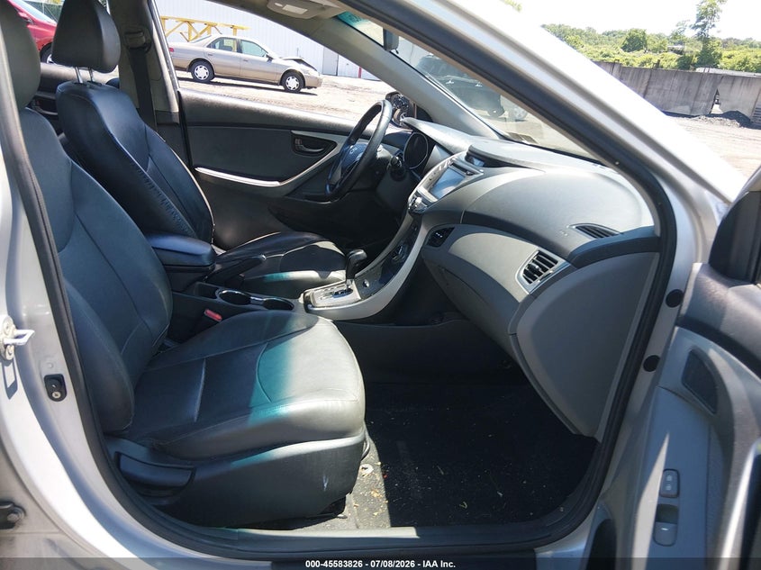 2013 Hyundai Elantra VIN KMHDH4AE1DU619471 IAAI salvage auction — REAR END, Salvage Title, sold $1,150 on 2026-07-28 (photo 5)