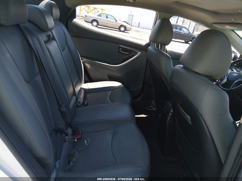 2013 Hyundai Elantra VIN KMHDH4AE1DU619471 IAAI salvage auction — REAR END, Salvage Title, sold $1,150 on 2026-07-28 (photo 8)