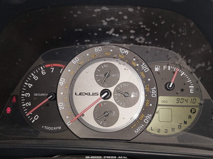 2003 Lexus Is 300 VIN JTHBD192530074038 IAAI salvage auction — REAR END, Salvage (Arizona), sold $2,600 on 2026-07-28 (photo 7)