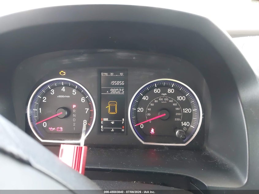 2008 Honda Cr-v VIN JHLRE48388C080319 IAAI salvage auction — NORMAL WEAR, Clear (Florida), sold $1,325 on 2026-07-29 (photo 7)