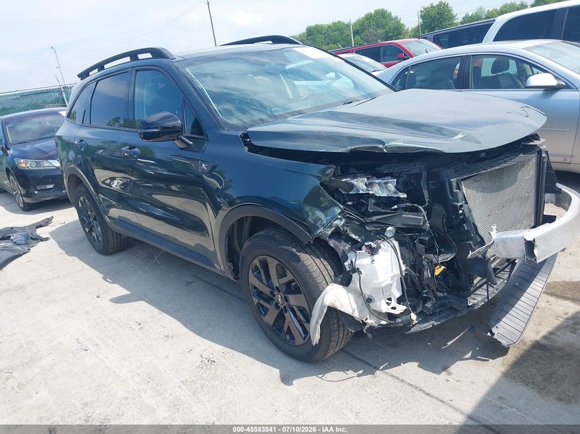 2023 Kia Sorento VIN 5XYRLDLC2PG228730 IAAI salvage auction — FRONT END, Salvage (Ohio), sold $4,800 on 2026-07-28 (photo 1)