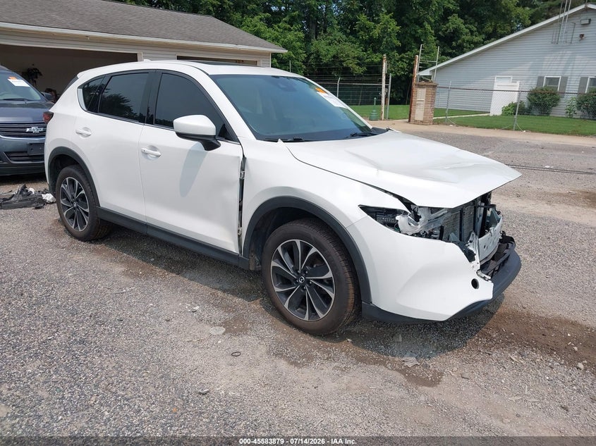 2023 Mazda Cx-5 VIN JM3KFBDM5P0171697 IAAI salvage auction — FRONT END, Salvage Title, sold $7,100 on 2026-07-29 (photo 1)