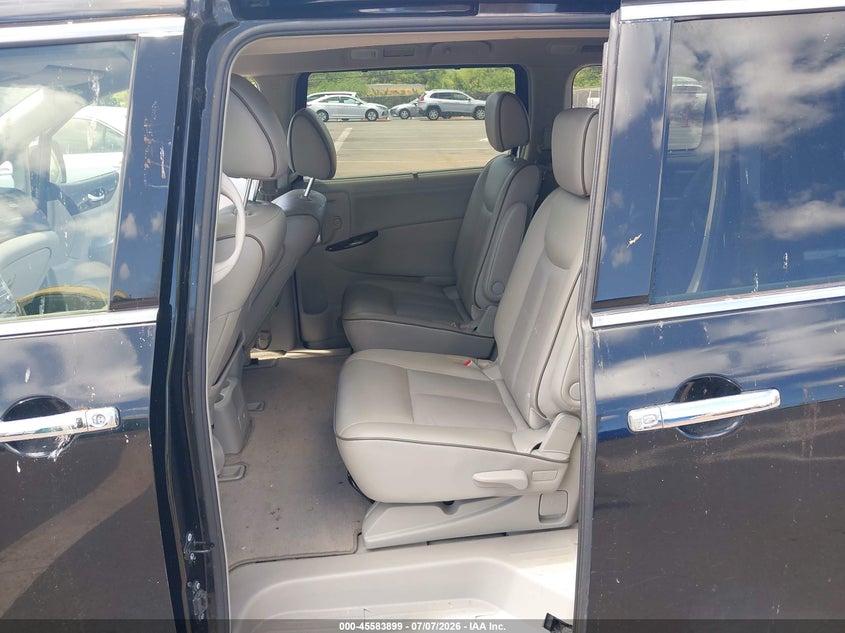 2015 Nissan Quest VIN JN8AE2KP3F9129824 IAAI salvage auction — NORMAL WEAR, Salvage Title, sold $1,050 on 2026-07-14 (photo 8)