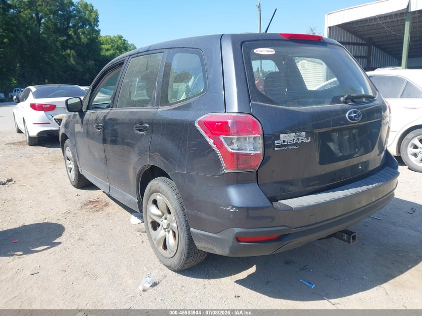 2014 Subaru Forester VIN JF2SJAACXEH443545 IAAI salvage auction — NORMAL WEAR, Clear (Kansas), sold $550 on 2026-07-29 (photo 3)
