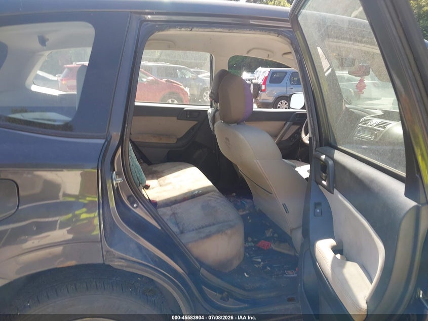 2014 Subaru Forester VIN JF2SJAACXEH443545 IAAI salvage auction — NORMAL WEAR, Clear (Kansas), sold $550 on 2026-07-29 (photo 8)