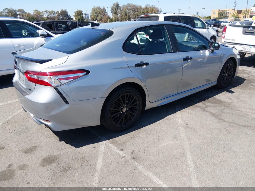 2020 Toyota Camry VIN 4T1G11AK3LU375987 IAAI salvage auction — LEFT FRONT, Salvage (California), sold $6,100 on 2026-07-31 (photo 4)