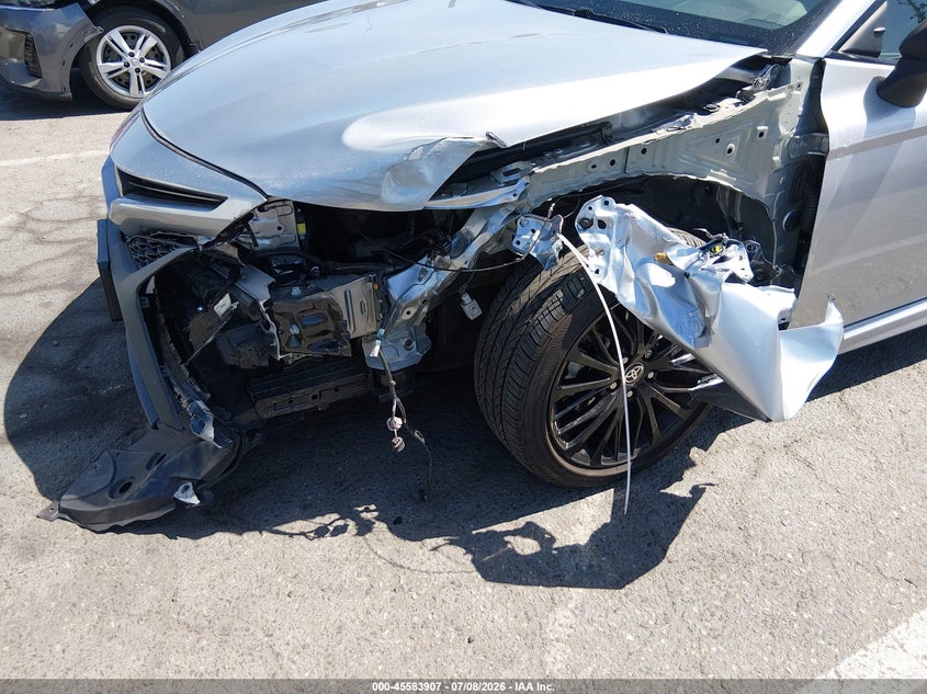2020 Toyota Camry VIN 4T1G11AK3LU375987 IAAI salvage auction — LEFT FRONT, Salvage (California), sold $6,100 on 2026-07-31 (photo 6)
