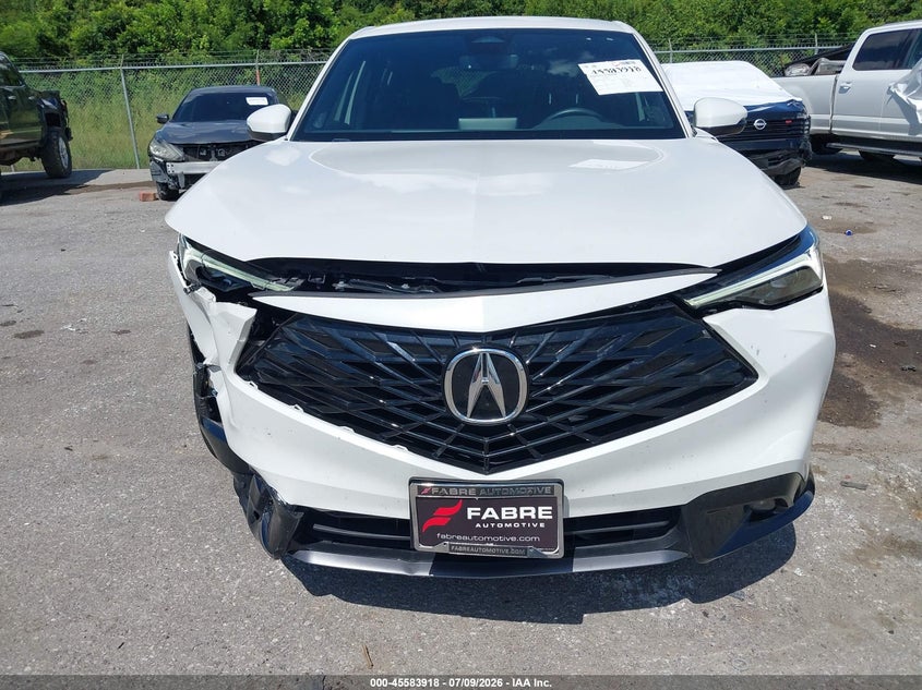 2025 Acura Adx VIN 3HDSA1H54SM700551 IAAI salvage auction — FRONT END, Wait Title, sold $7,400 on 2026-08-28 (photo 6)