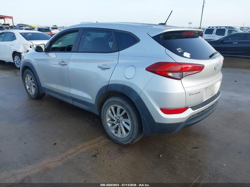 2016 Hyundai Tucson VIN KM8J23A43GU062220 IAAI salvage auction — HAIL, Original (Texas), sold $5,150 on 2026-09-11 (photo 3)