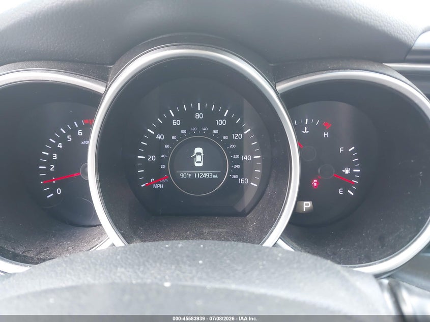 2015 Kia Optima VIN 5XXGM4A7XFG507050 IAAI salvage auction — NORMAL WEAR, Clear (New York), sold $400 on 2026-07-28 (photo 7)