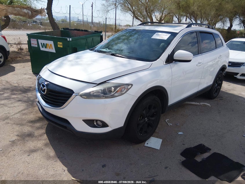 2015 Mazda Cx-9 VIN JM3TB3CV2F0466092 IAAI salvage auction — REAR END, Salvage (Arizona), sold $2,000 on 2026-07-30 (photo 2)