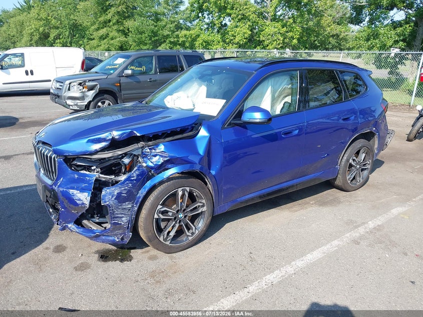 2023 BMW X1 VIN WBX73EF02P5W13571 IAAI salvage auction — LEFT FRONT, Wait Title, sold $10,000 on 2026-08-24 (photo 2)