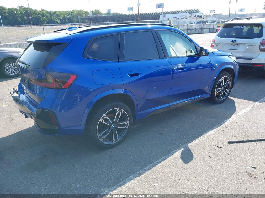 2023 BMW X1 VIN WBX73EF02P5W13571 IAAI salvage auction — LEFT FRONT, Wait Title, sold $10,000 on 2026-08-24 (photo 4)