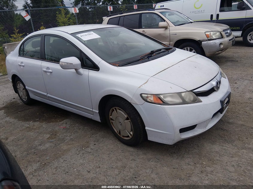 2009 Honda Civic hybrid VIN JHMFA36269S003499 IAAI salvage auction — NORMAL WEAR, Clear (Washington), sold $525 on 2026-07-22 (photo 1)