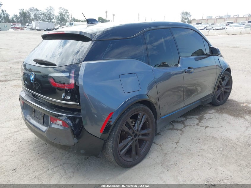 2019 BMW I3 VIN WBY8P8C56K7E15145 IAAI salvage auction — LEFT FRONT, Salvage Title, sold $4,700 on 2026-07-29 (photo 4)
