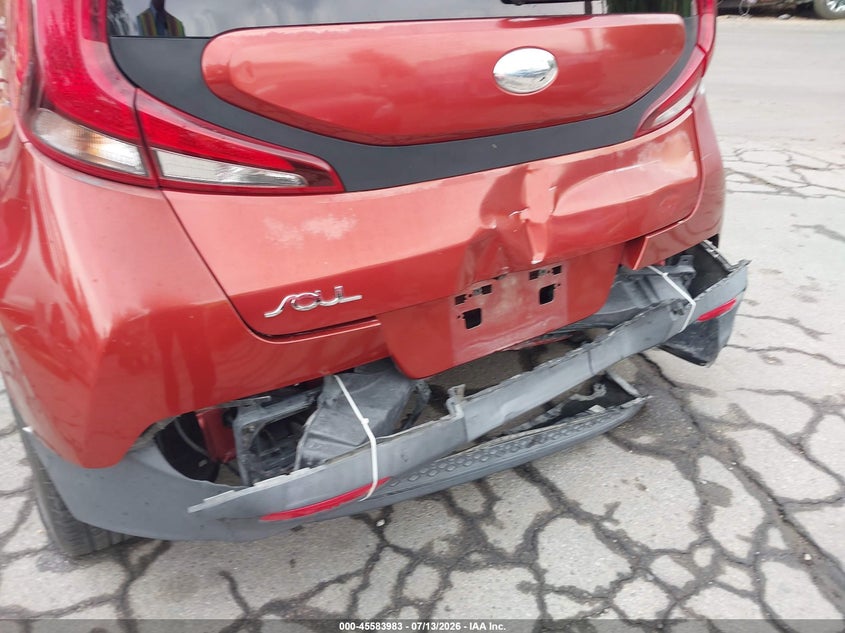2020 Kia Soul VIN KNDJ23AU4L7052096 IAAI salvage auction — REAR END, Salvage Title, sold $2,600 on 2026-07-28 (photo 6)