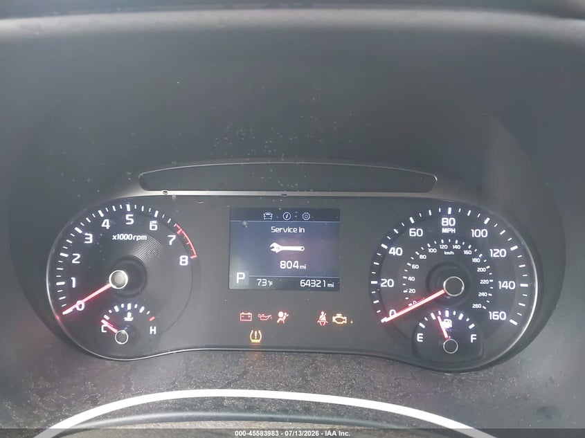 2020 Kia Soul VIN KNDJ23AU4L7052096 IAAI salvage auction — REAR END, Salvage Title, sold $2,600 on 2026-07-28 (photo 7)