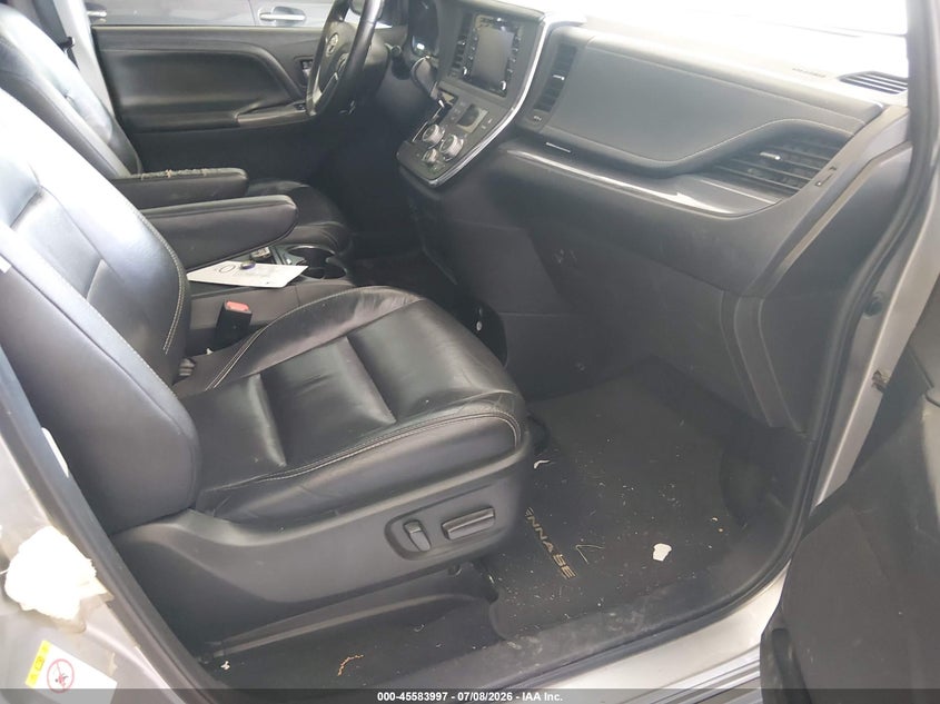 2018 Toyota Sienna VIN 5TDXZ3DC1JS920602 IAAI salvage auction — MECHANICAL, Clear (Tennessee), sold $2,250 on 2026-07-13 (photo 5)