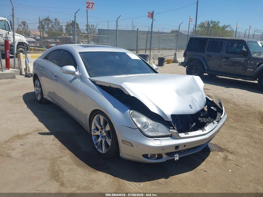 2008 Mercedes-benz Cls-class VIN WDDDJ72X68A116395 IAAI salvage auction — FRONT END, Salvage (California), sold $25 on 2026-07-29 (photo 1)
