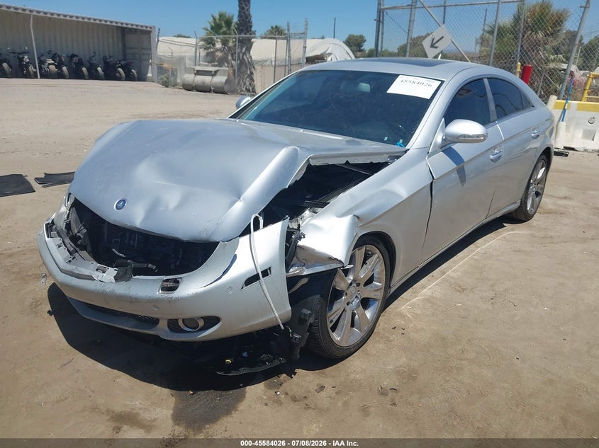 2008 Mercedes-benz Cls-class VIN WDDDJ72X68A116395 IAAI salvage auction — FRONT END, Salvage (California), sold $25 on 2026-07-29 (photo 2)