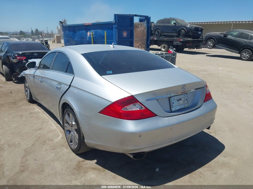 2008 Mercedes-benz Cls-class VIN WDDDJ72X68A116395 IAAI salvage auction — FRONT END, Salvage (California), sold $25 on 2026-07-29 (photo 3)