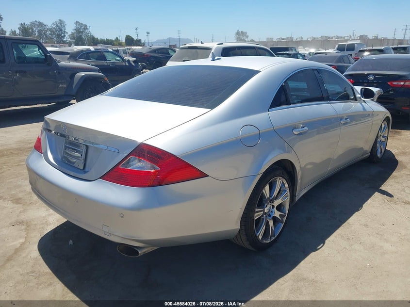 2008 Mercedes-benz Cls-class VIN WDDDJ72X68A116395 IAAI salvage auction — FRONT END, Salvage (California), sold $25 on 2026-07-29 (photo 4)